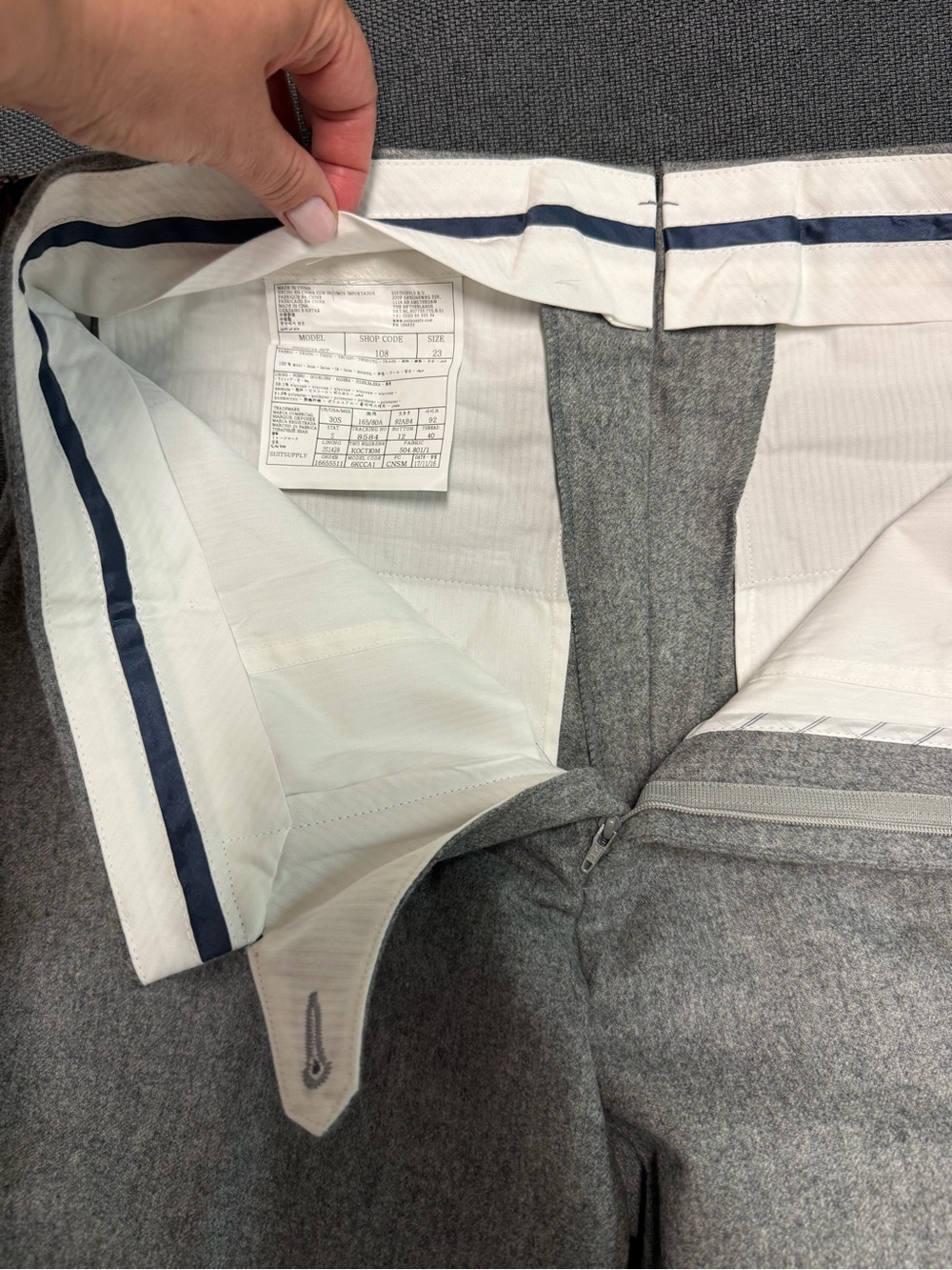 SUITSUPPLY Double Breasted Wool Blazer and Pants Suit Sz 36 - Picture 14 of 17